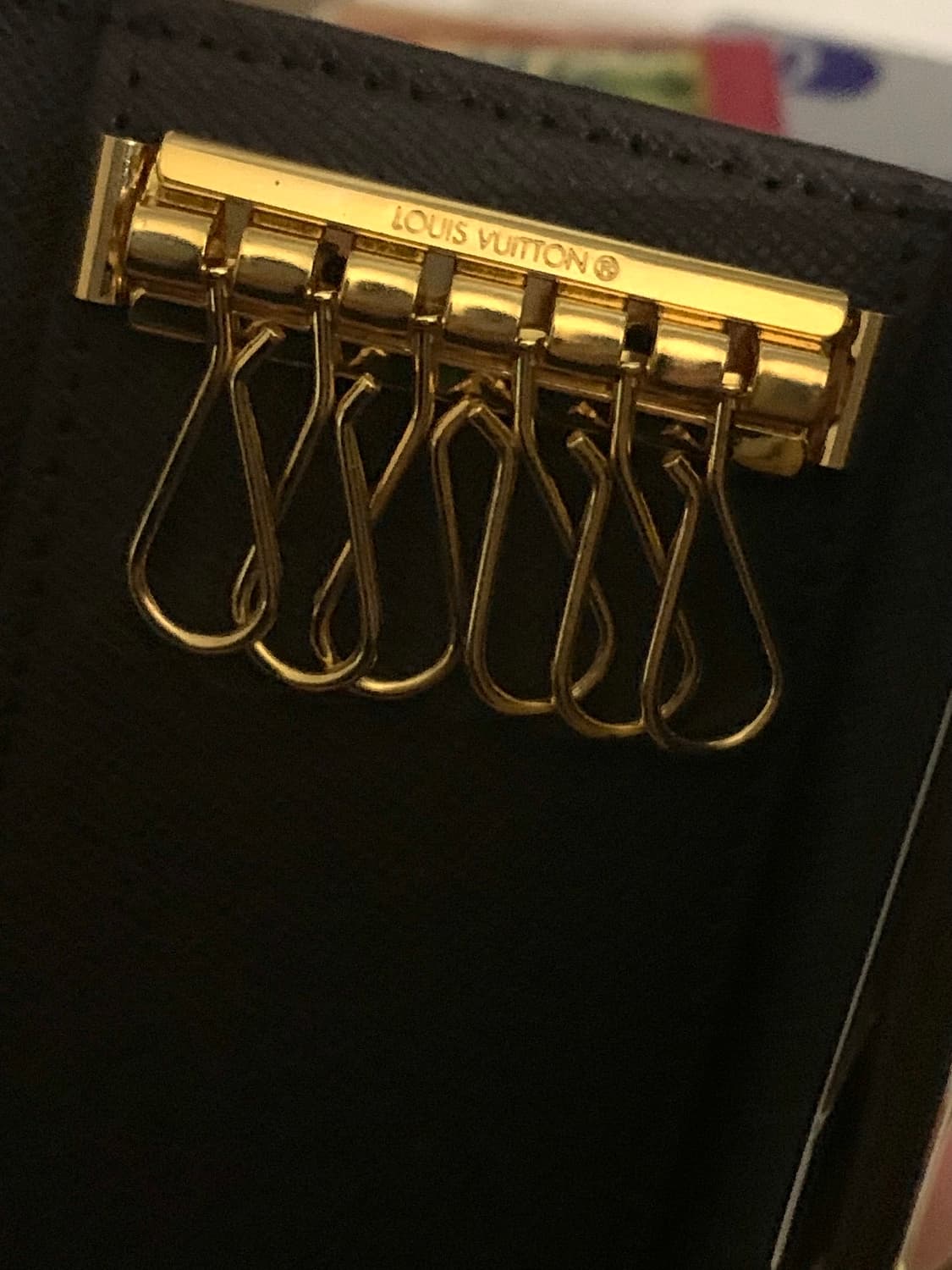 루이비통 다미에 에벤 키 홀더 지갑 상품이미지3