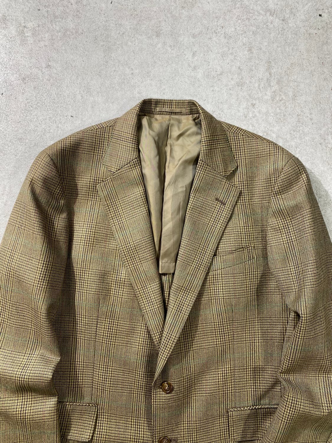 [M] 90s J.Press 제이프레스 글렌체크 울 블레이저 상품이미지2