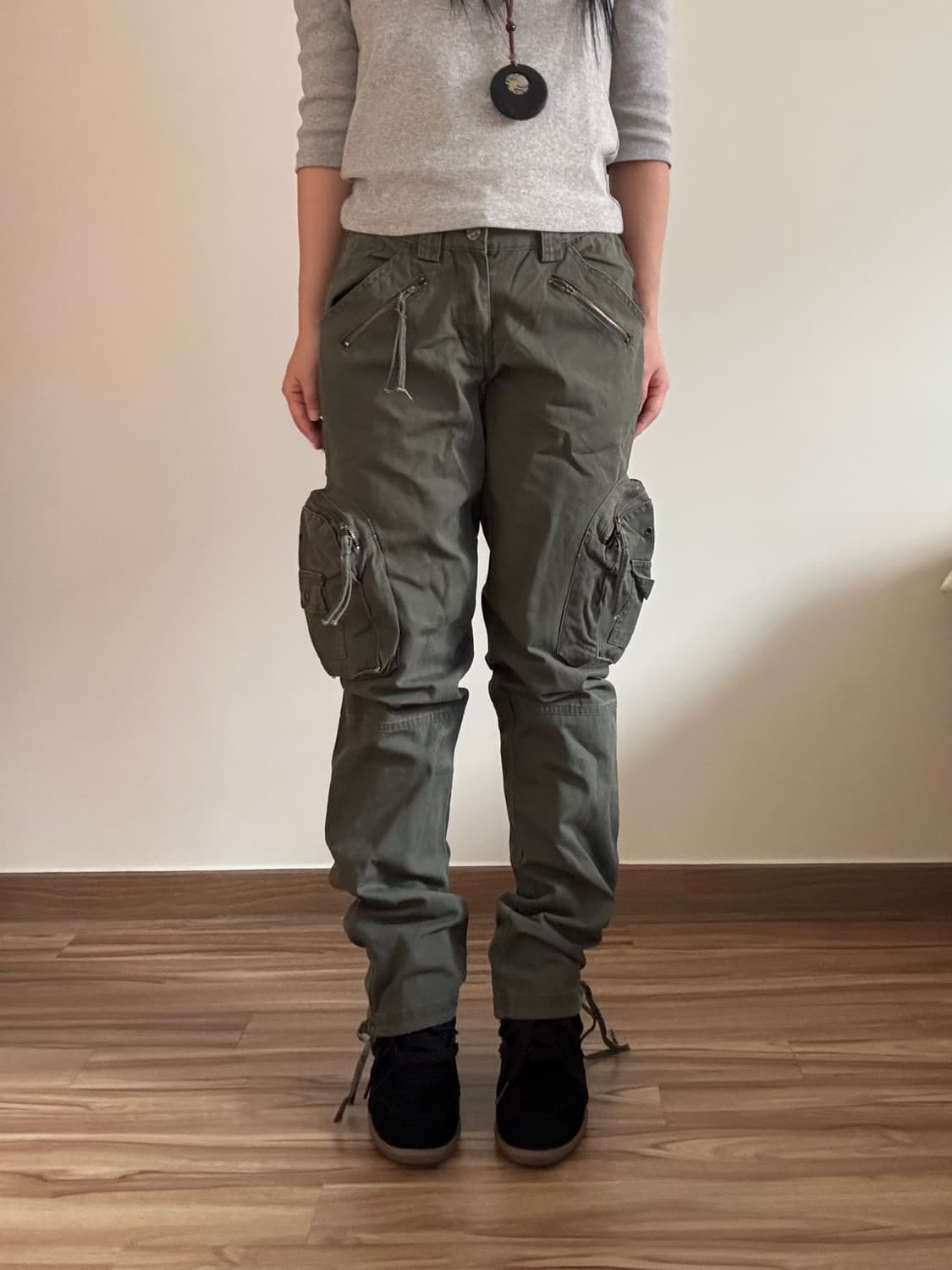 카키 카고 팬츠 상품이미지3