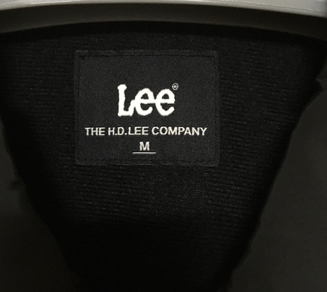 Lee 나일론 코치 자켓 블랙 판매합니다 상품이미지7