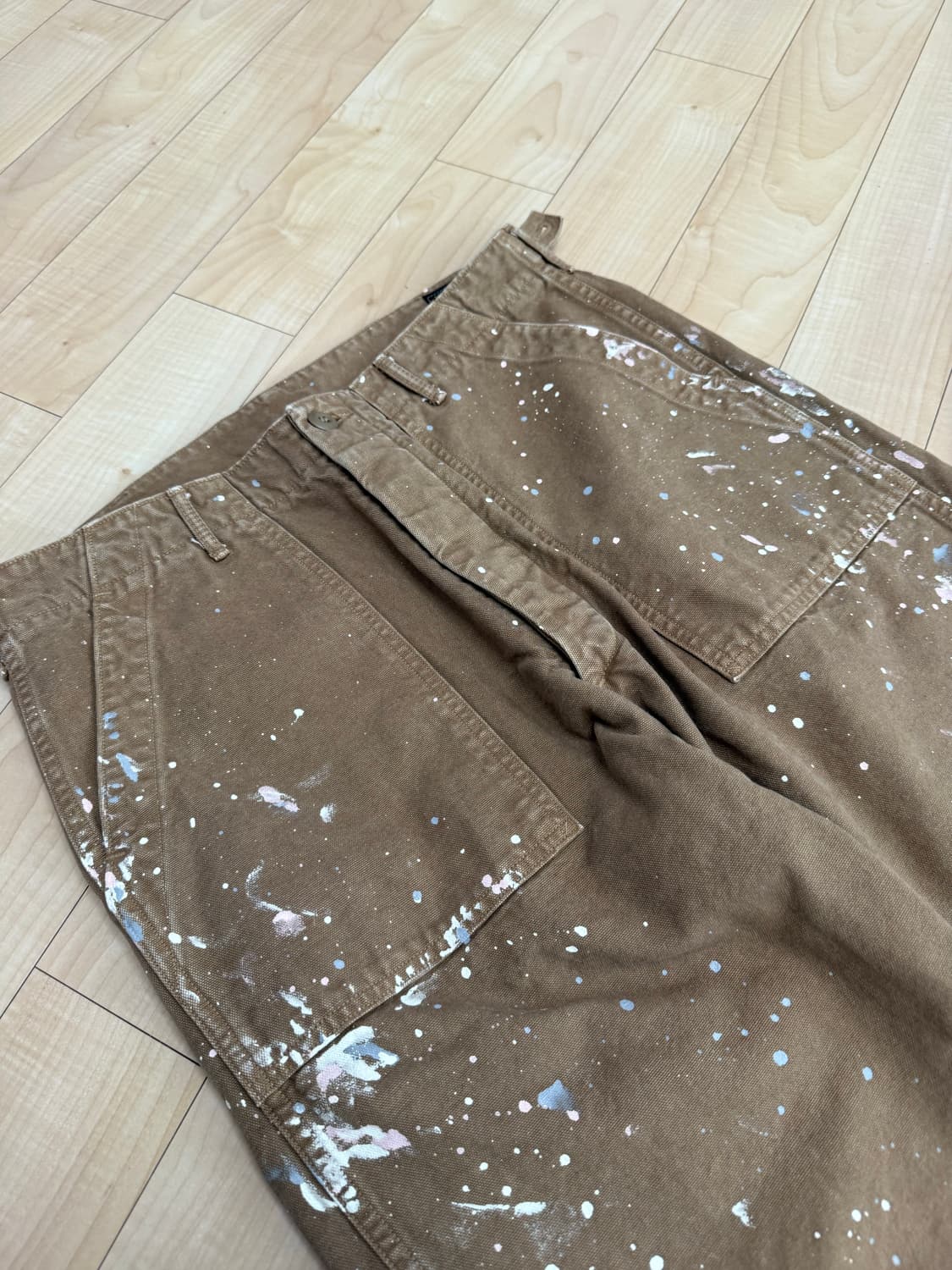 오어슬로우X시프트지 페인팅 퍼티그 팬츠 상품이미지3