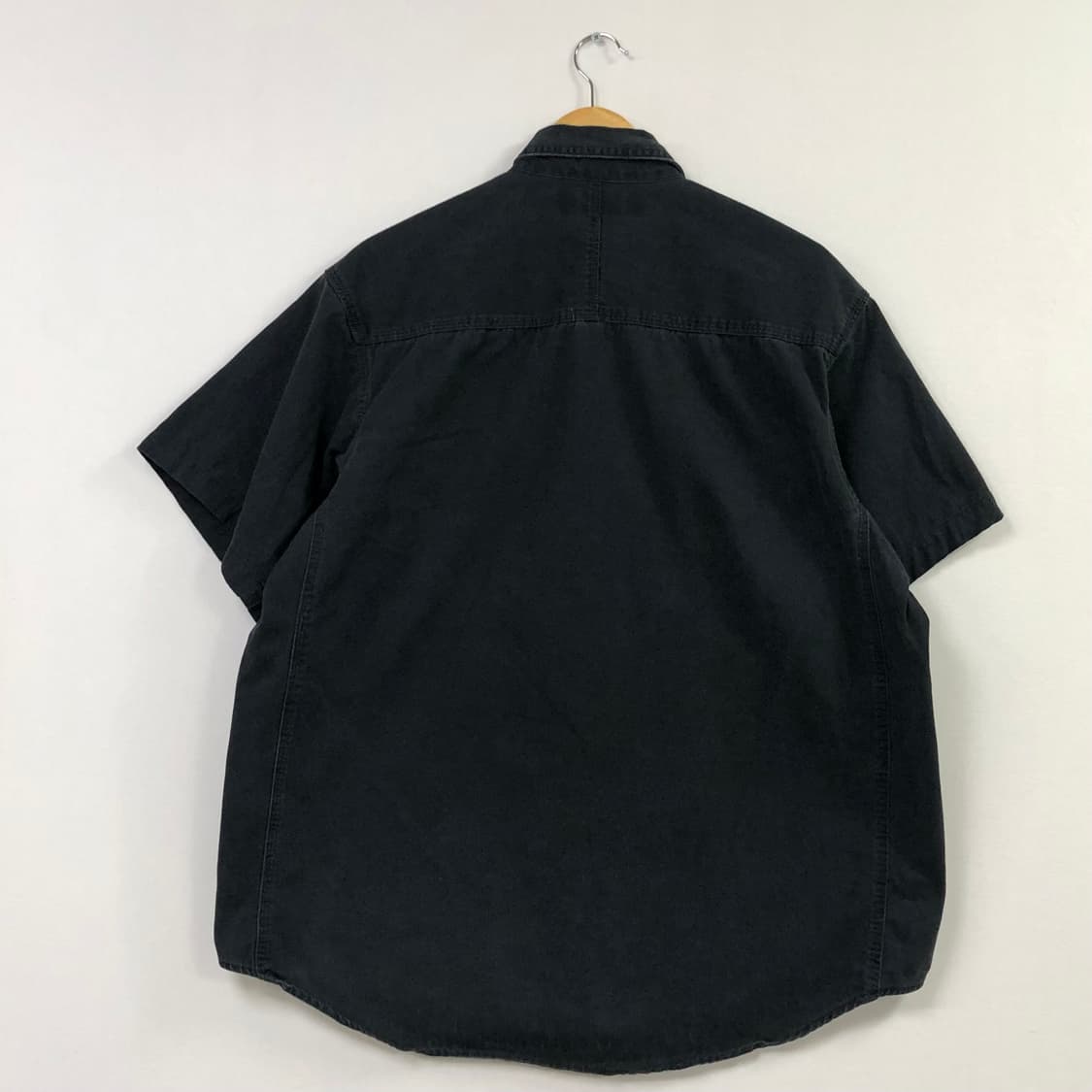Xxl 칼하트 블랙 헤비 워크 셔츠 상품이미지4