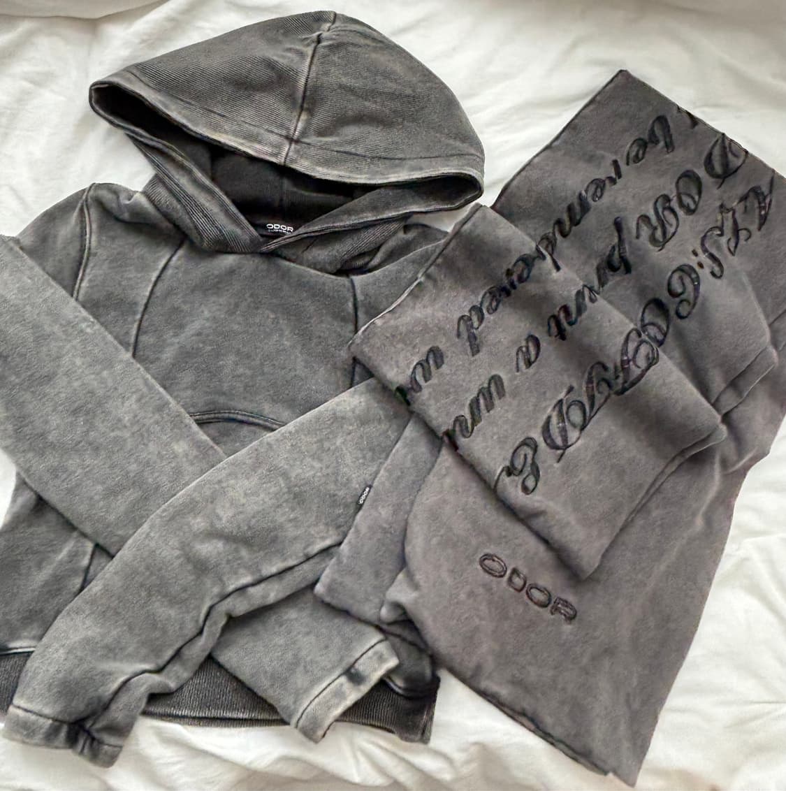 오도어 후드티(+스카프) 세트 상품이미지1