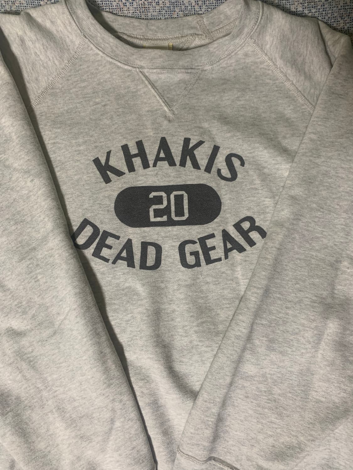 카키스 크루넥 오트밀 상품이미지2