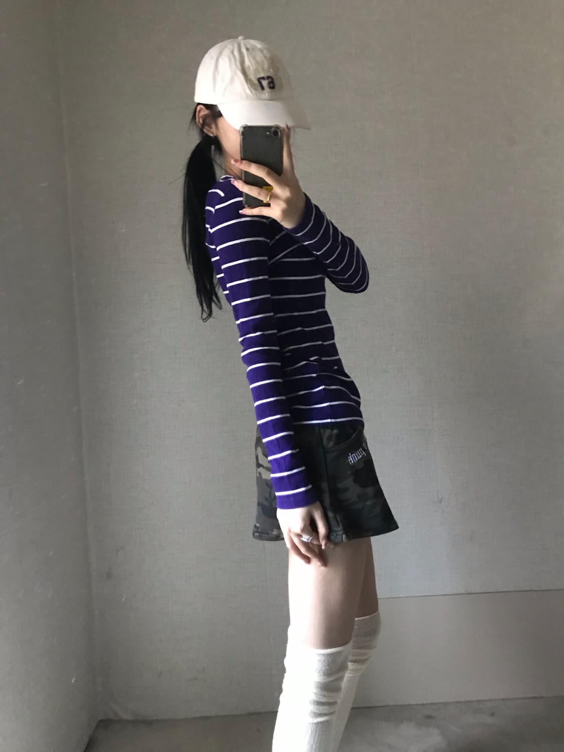 폴로 스트라이프 슬림핏 롱슬리브 상품이미지4
