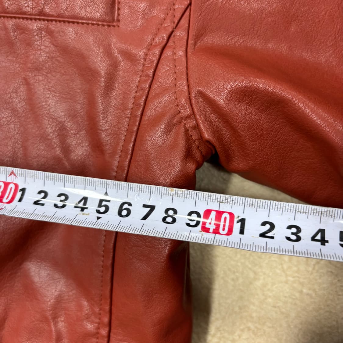블랙업 레더 크롭 라이더 자켓 상품이미지5