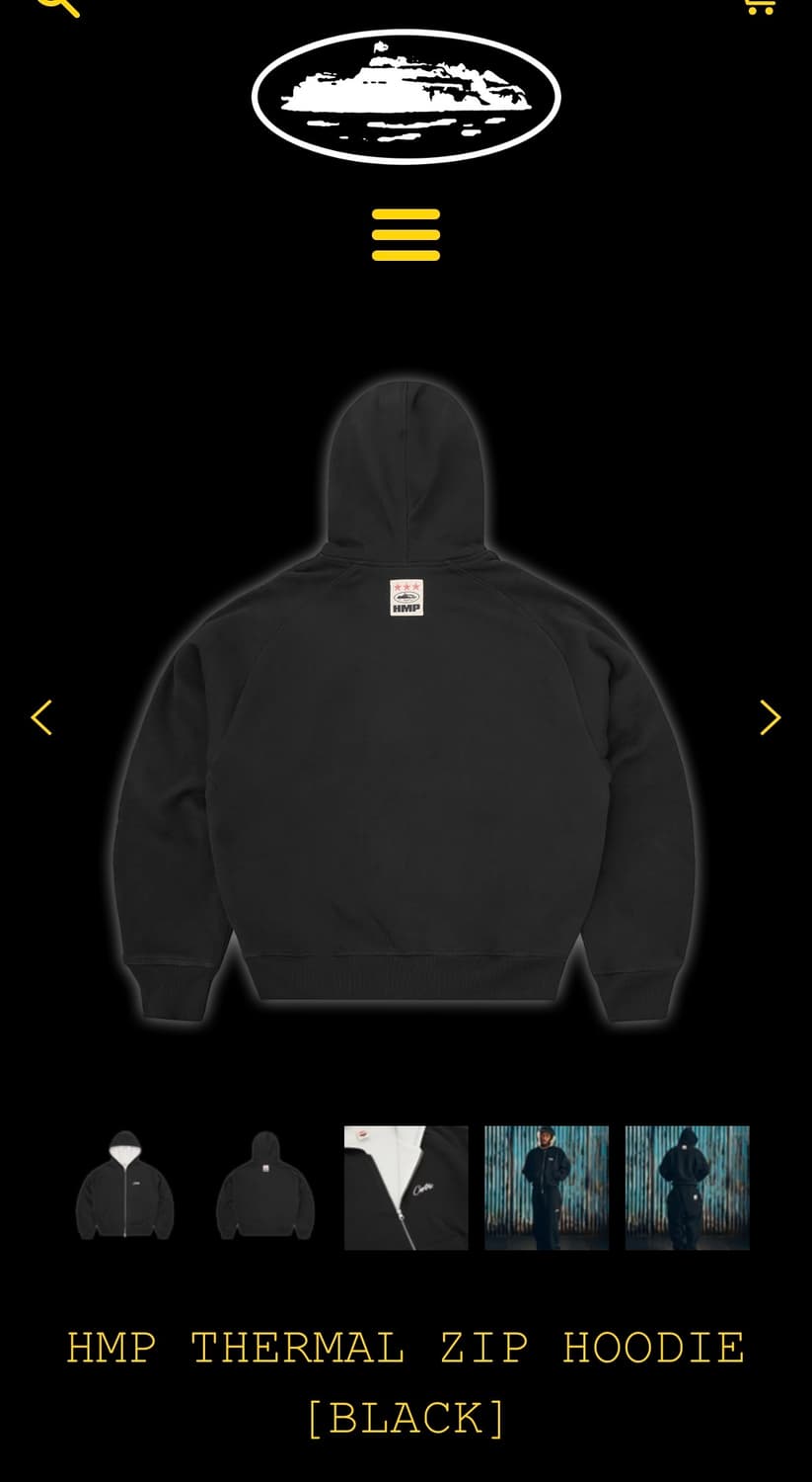 코르테이즈 hmp thermal zip hoodie 상품이미지2