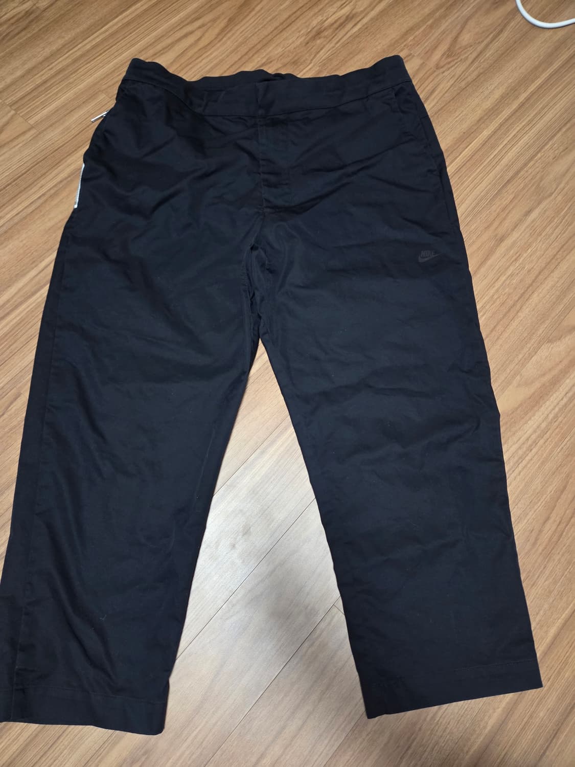 나이키 남성 블랙 면팬츠 36 상품이미지2