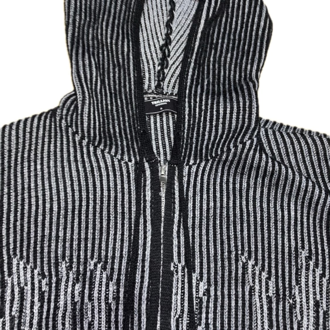 Trillion 니트 스프라이트 후드 집업 상품이미지2