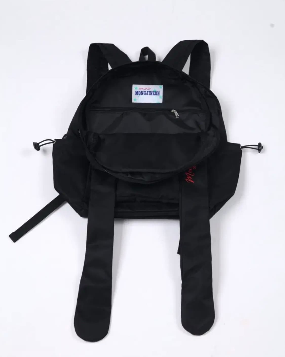 mjz 몽진존 EYE DISEASE BAG (BLACK) 가방 백팩 상품이미지2