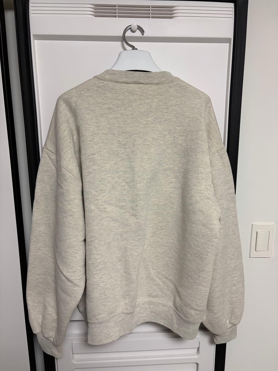 [L] 빈티지 90s 러셀 스웻셔츠 맨투맨 오트밀 그레이 russell 상품이미지2