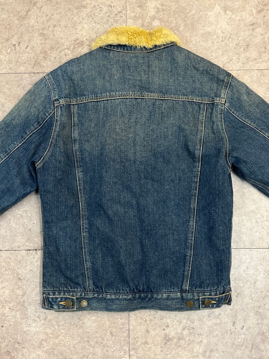 리바이스 쉐르파 트러커 퍼 데님 자켓 M #csz4035 상품이미지7