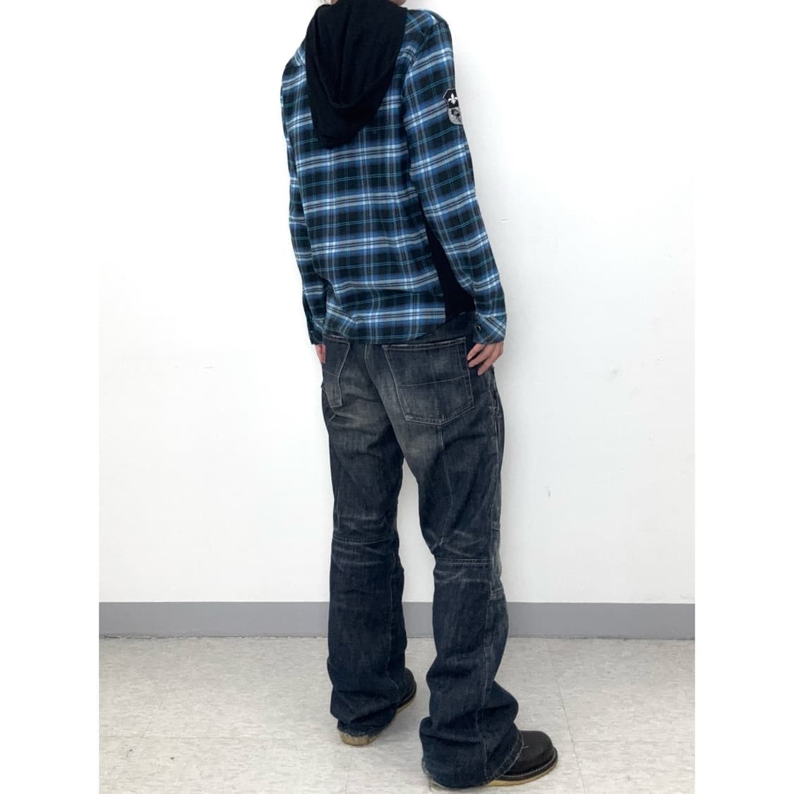 빈티지 펑크 락시크 셔츠 상품이미지3