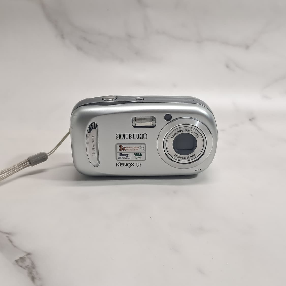 빈티지 감성! 삼성 케녹스 Q1 실버 디지털카메라 상품이미지2