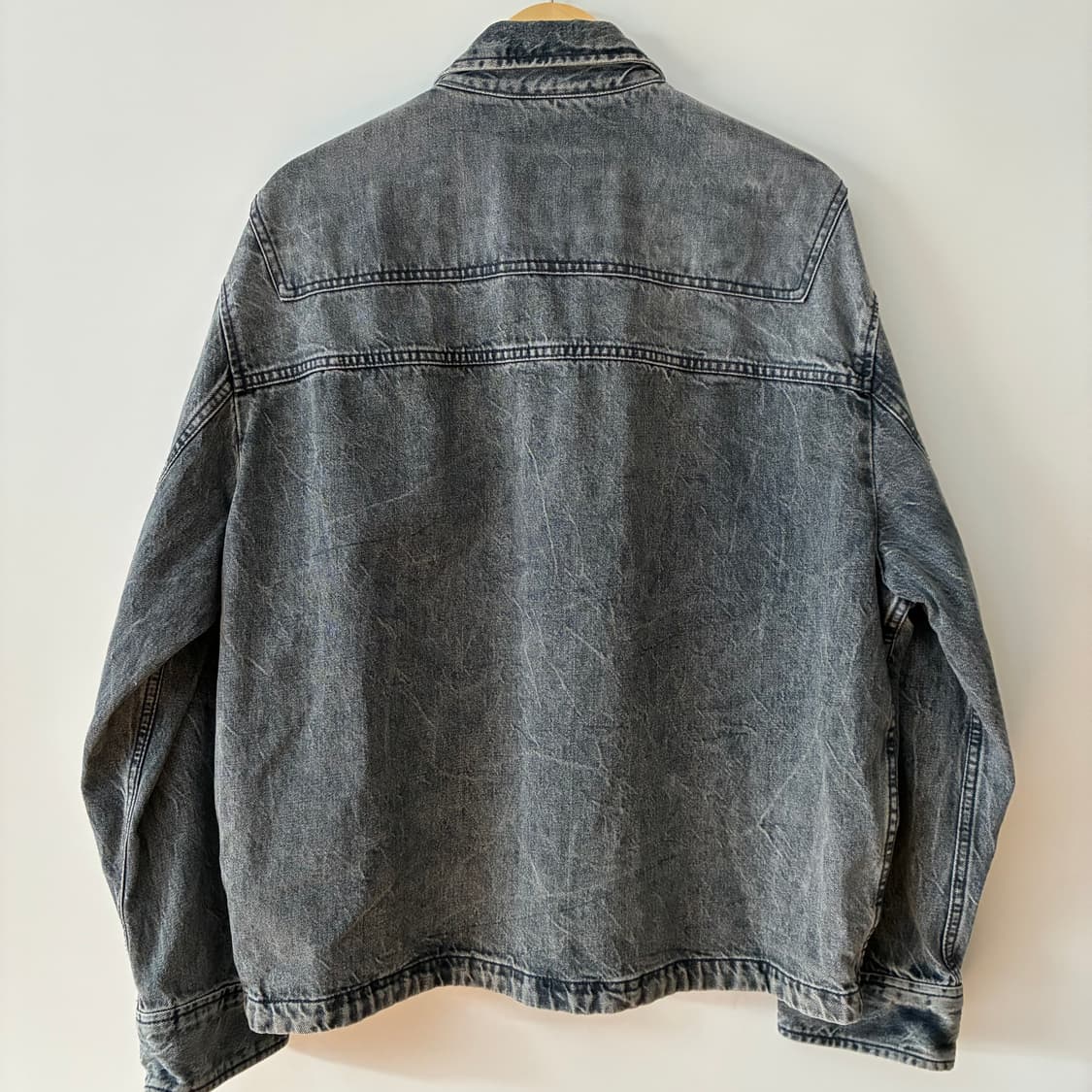 솔리드 옴므 데님 집업 상품이미지3