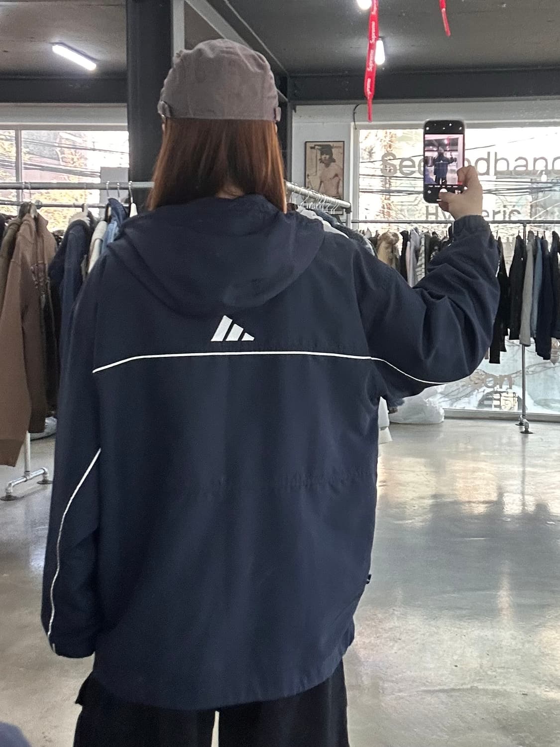 아디다스 00s 올드스쿨 윈드브레이커 자켓 상품이미지2