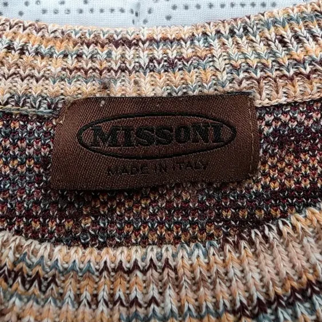 미쏘니 패턴 니트~77 상품이미지5