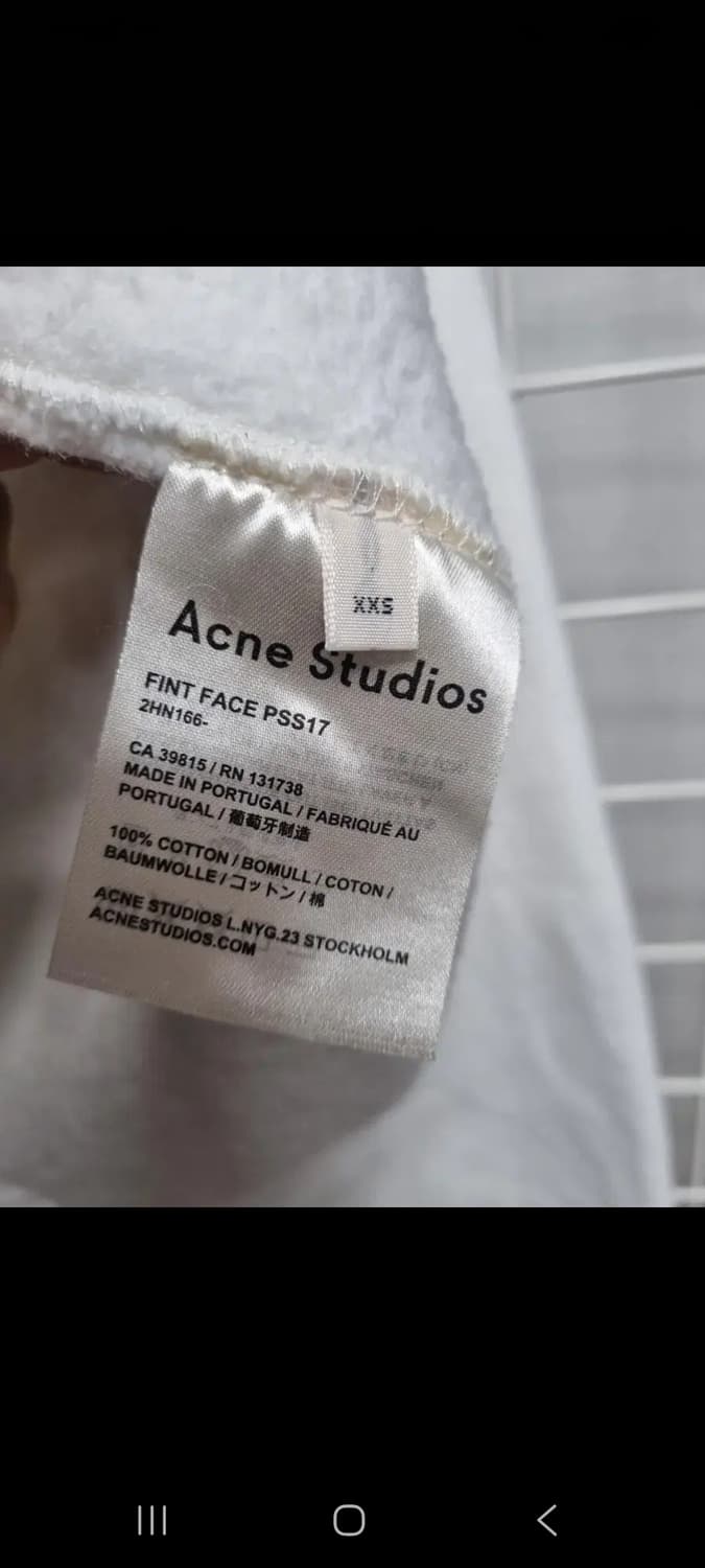 (정품) 아크네스튜디오 기모 맨투맨 상품이미지6