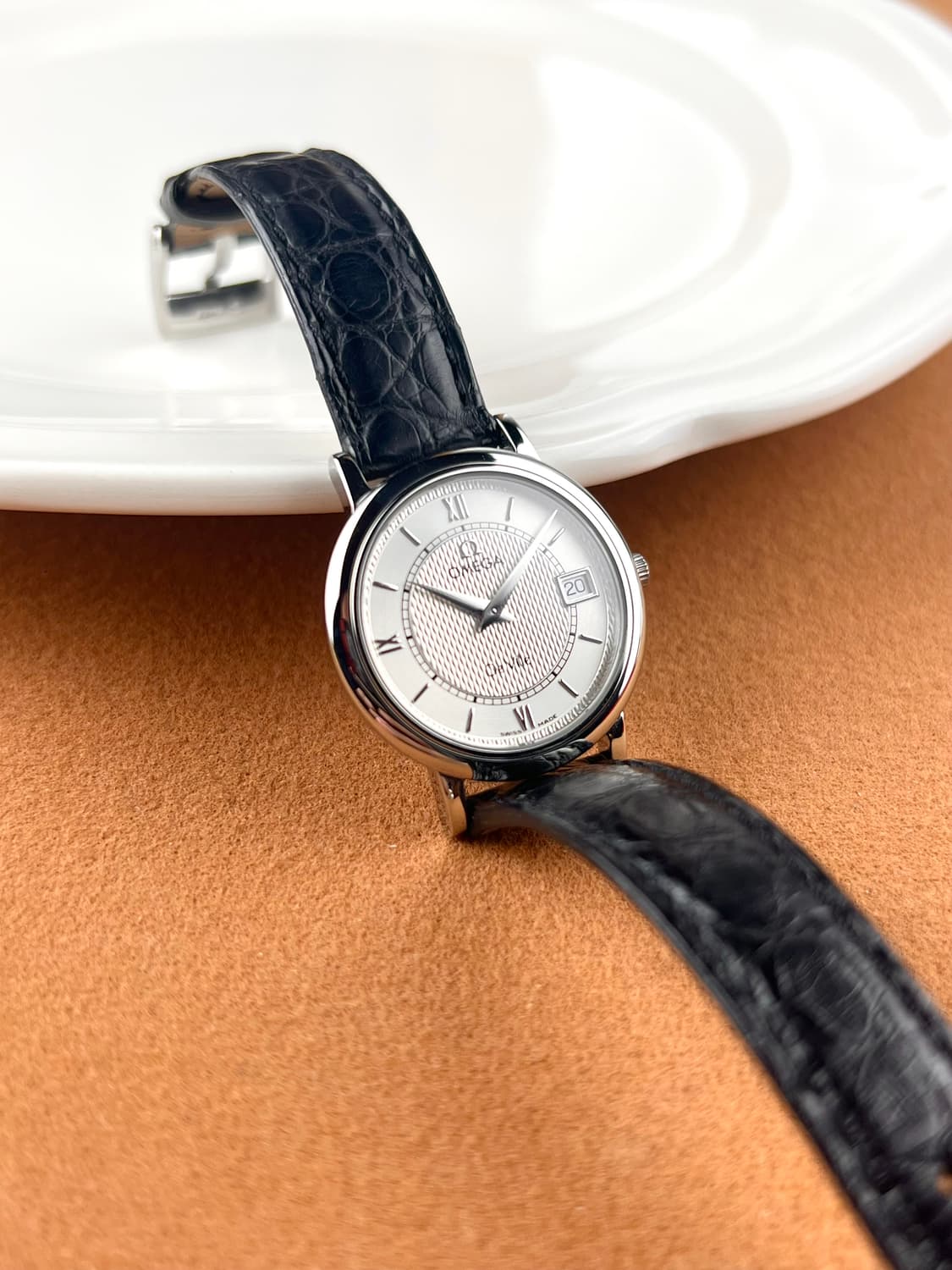 OMEGA Lady De Ville date steel watch 상품이미지1