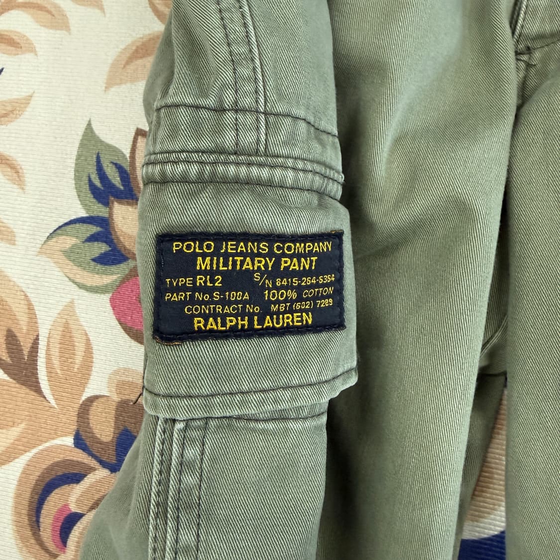 (32)폴로 랄프로렌 폴로진스 카고팬츠(올리브) 상품이미지3