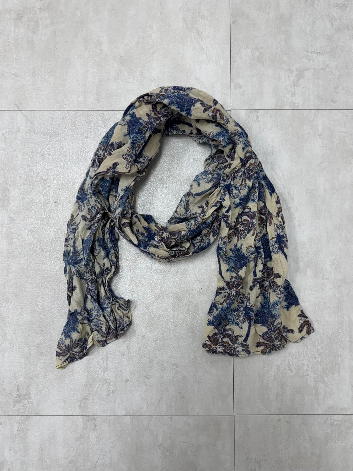 •빈티지 야자수 패턴 머플러 상품이미지4