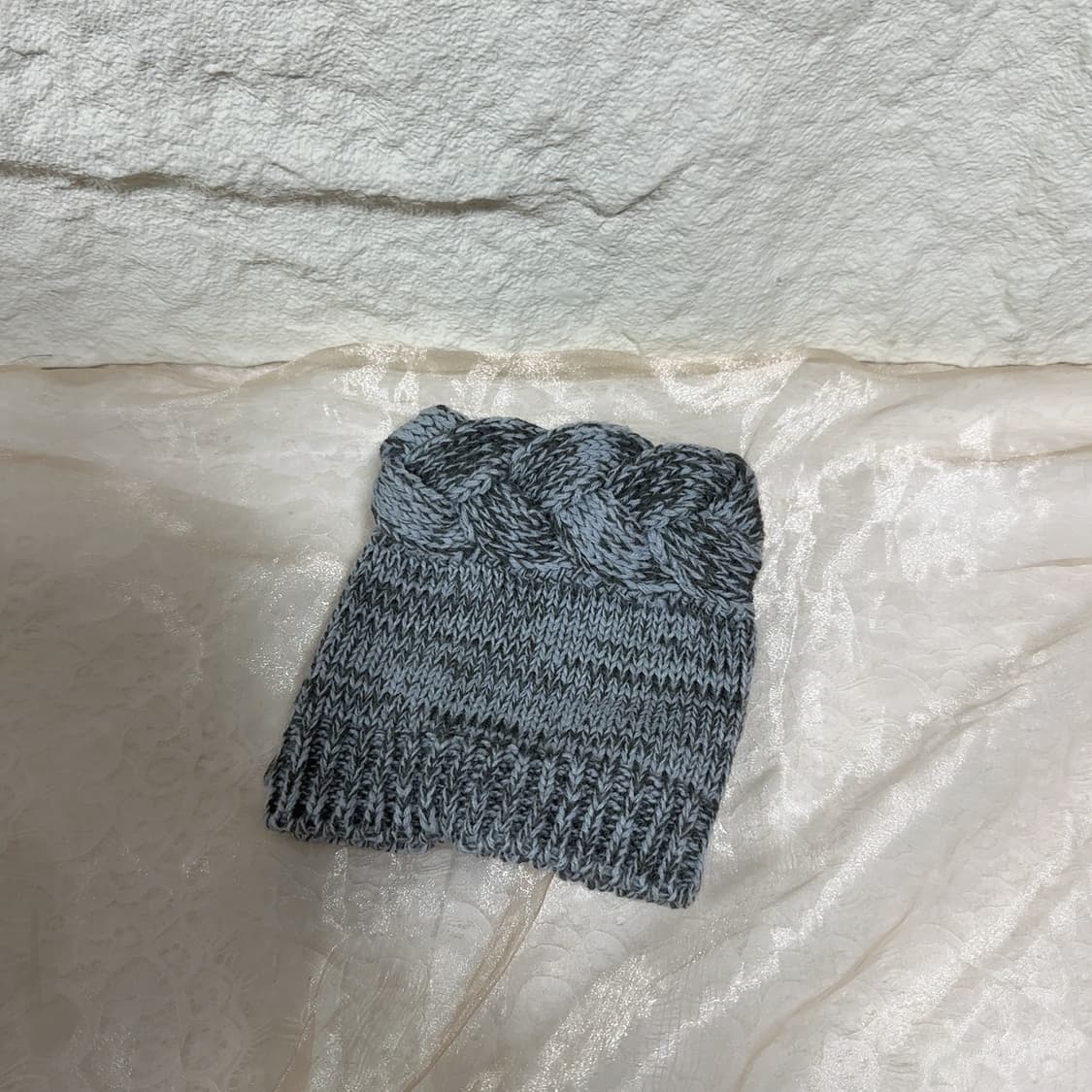 빈티지 꽈배기 니트 발토시 레그워머 상품이미지1