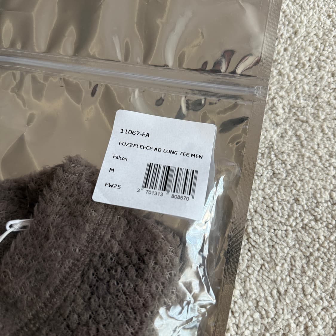 새티스파이 퍼즈플리스 AD 롱 티셔츠 팔콘 상품이미지6