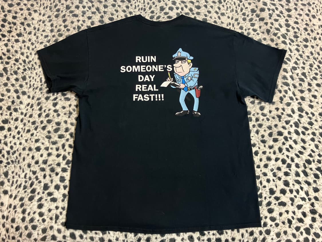 길단 Ruin Someone's Day 프린팅 티셔츠 XL 구제 빈티지 상품이미지4