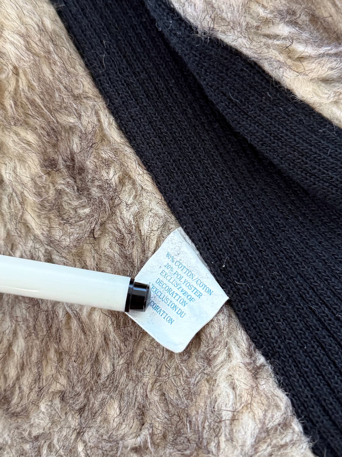 아베크롬비 00‘s 울프죠 딥네이비 투웨이 스웻 후드집업 상품이미지5