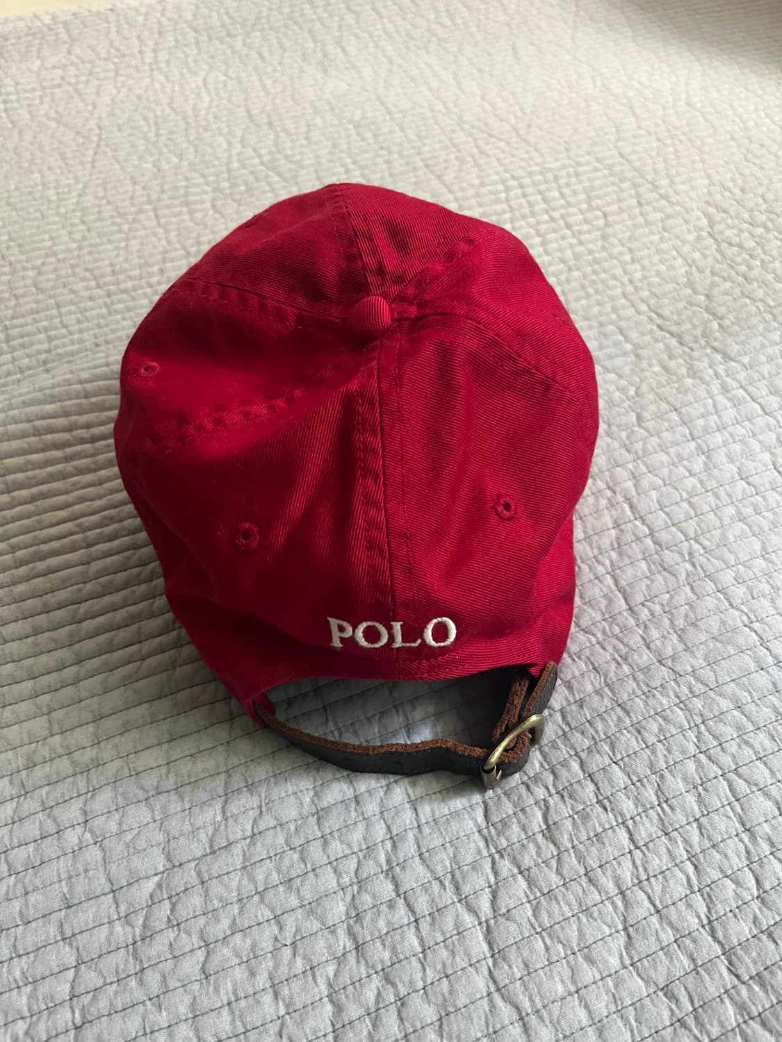 [polo ralph rauren] 폴로 곰돌이캡 레드 상품이미지3
