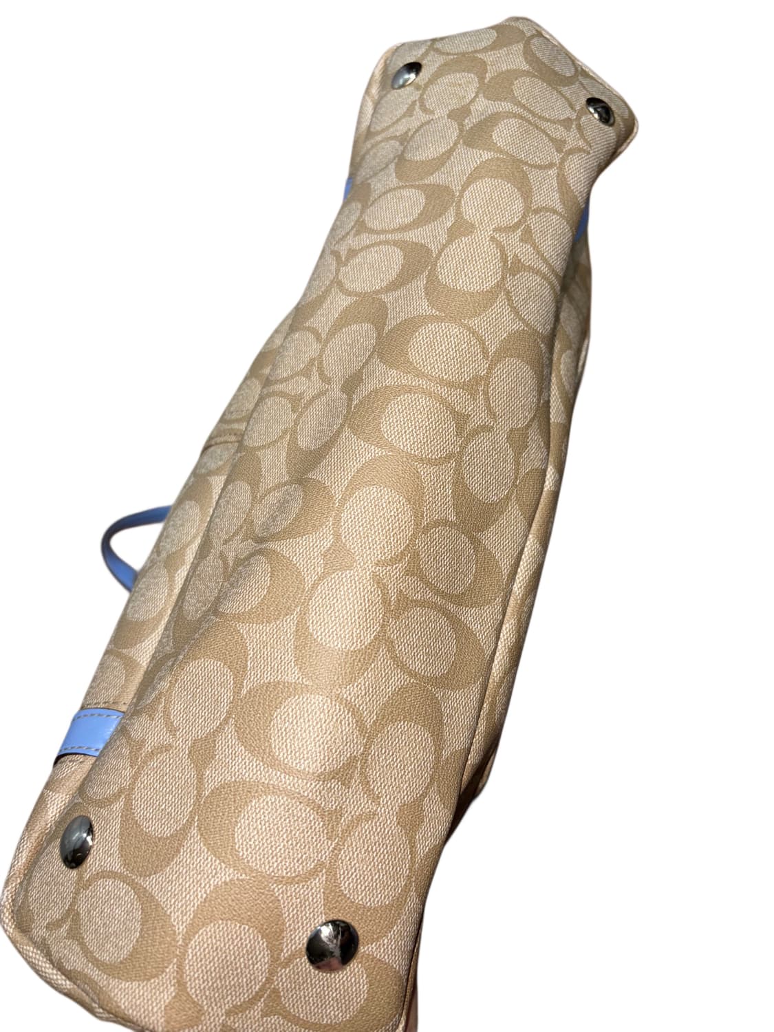 코치 페이튼 시그니처 헤리티지 토트백 스카이 상품이미지4