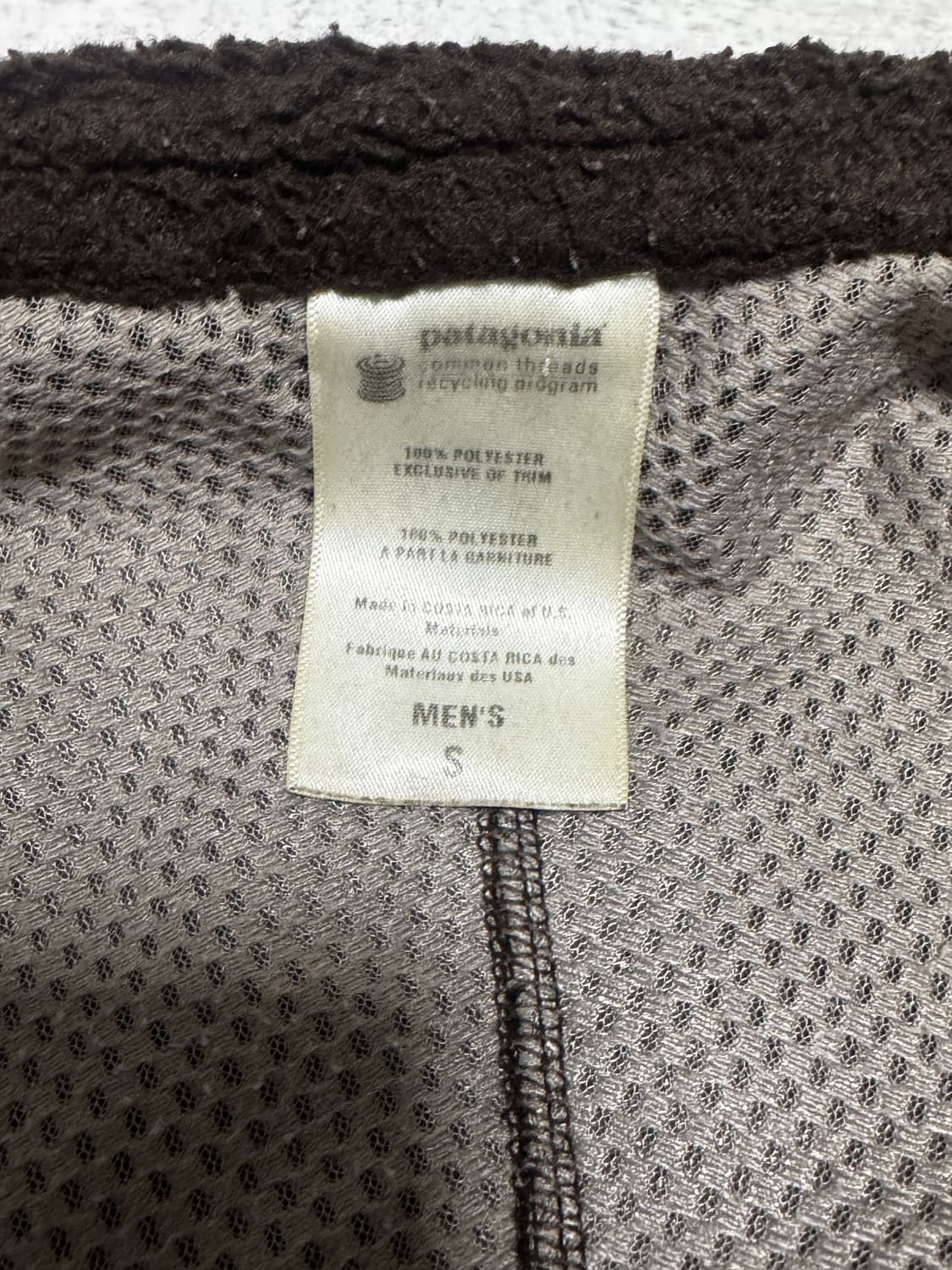 [S] 00's 파타고니아 레트로 X 파일 플리스 딥브라운 상품이미지6