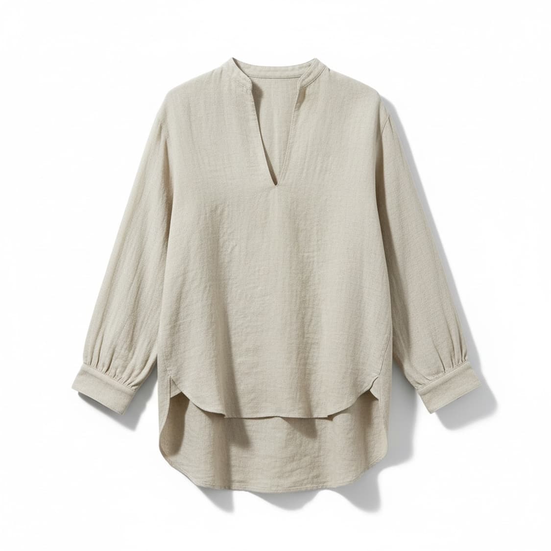 Ooparts 린넨 블라우스 2사이즈 상품이미지1