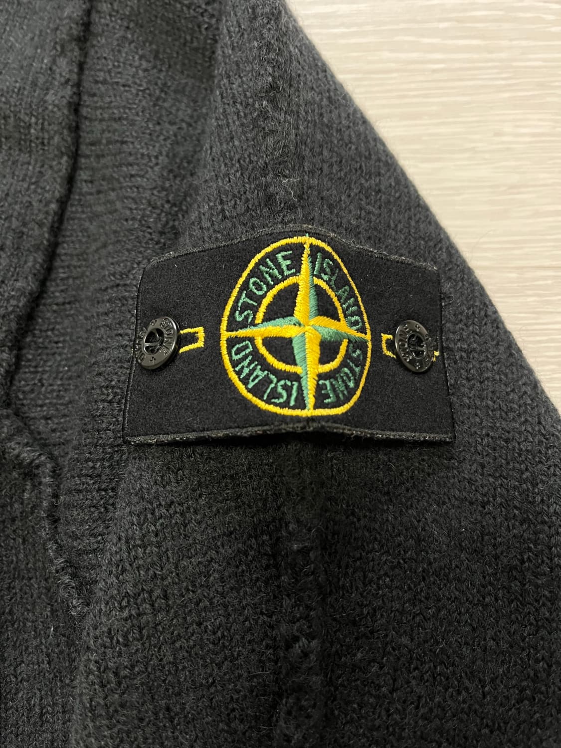 스톤아일랜드 빈티지 헤비니트집업 XL 상품이미지3