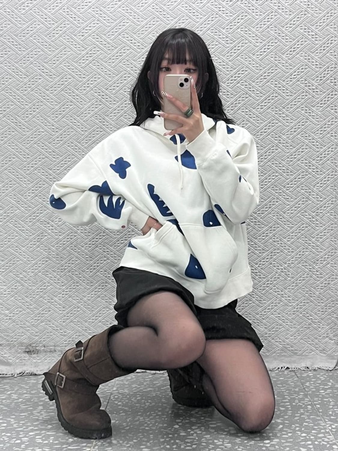 나이키 조던 아티스트 미아 리 캐주얼 키치 후드티 XL C11216 상품이미지1