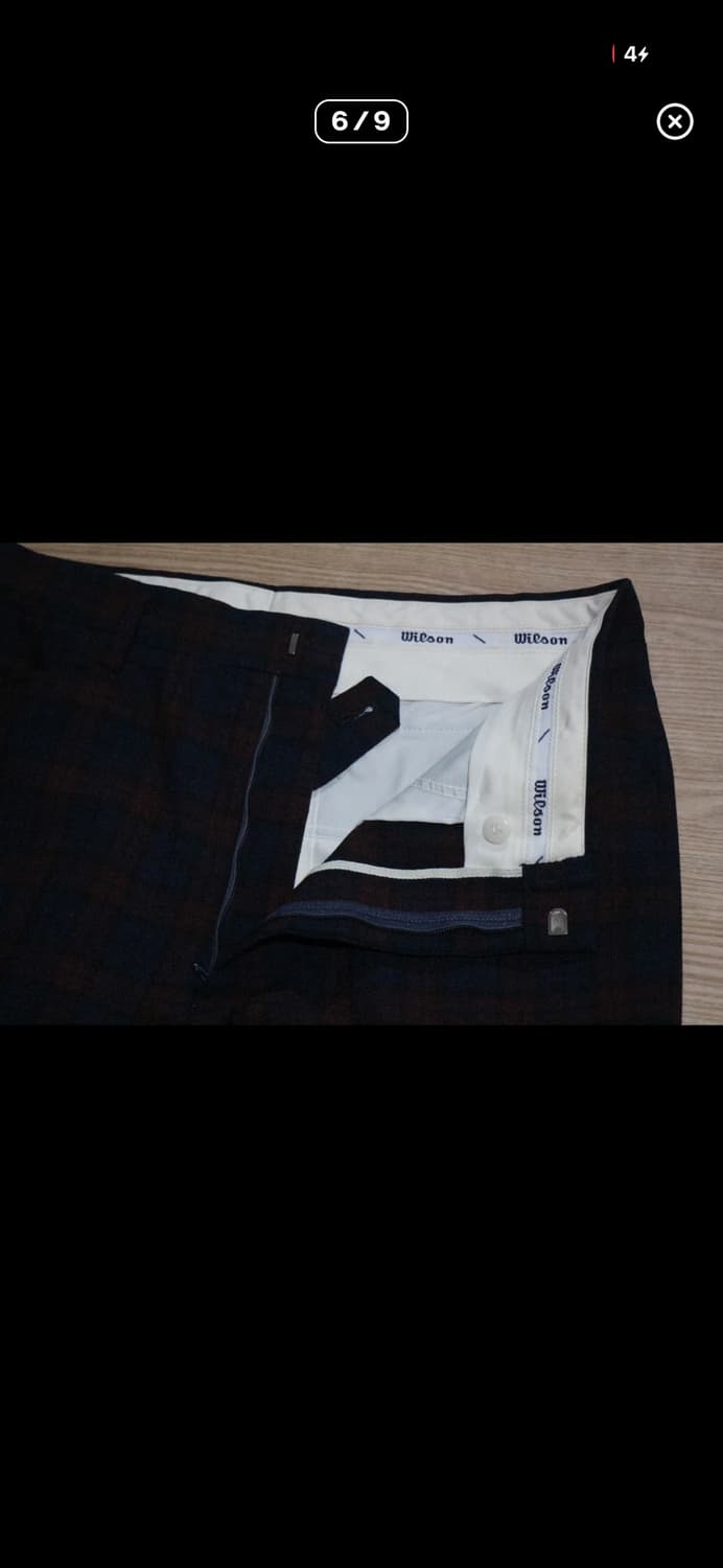 윌슨 체크 팬츠 상품이미지6