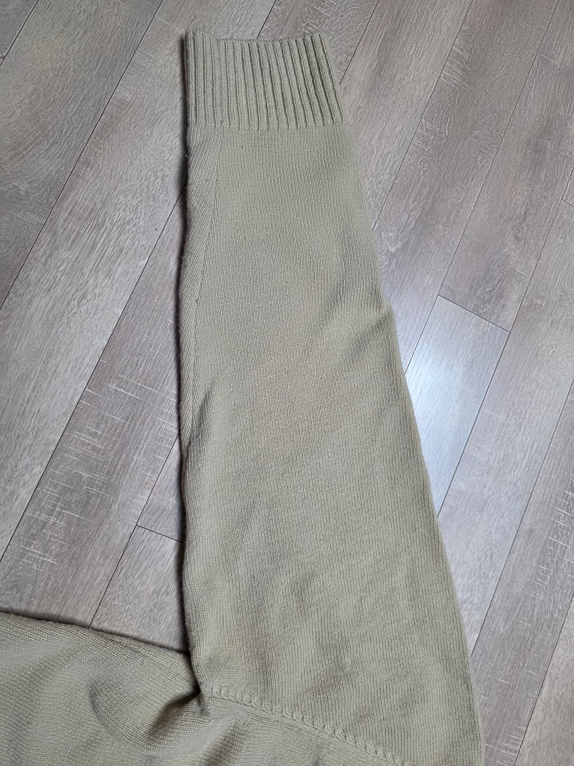 렉토 레이어드 니트 베이지 L 상품이미지5