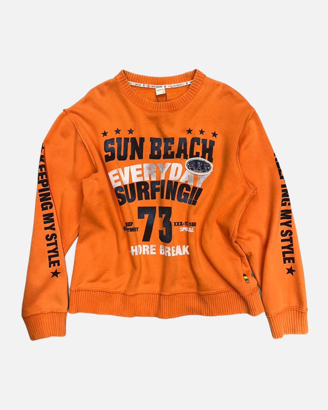 orenge surfer lettering sweatshirt 상품이미지1