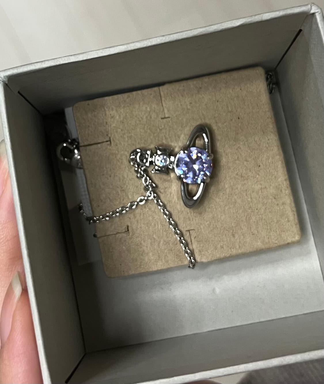 희귀) 정품 비비안웨스트우드 라지 orb 레이나 목걸이 상품이미지3