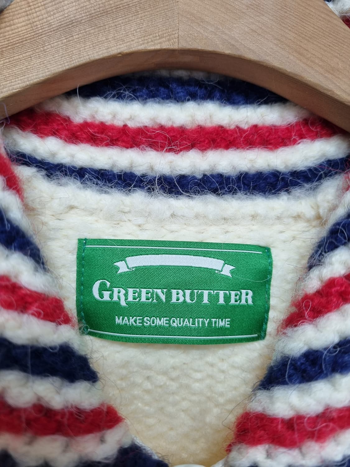 택포(새상품) 그린버터 코위찬 니트가디건 상품이미지7