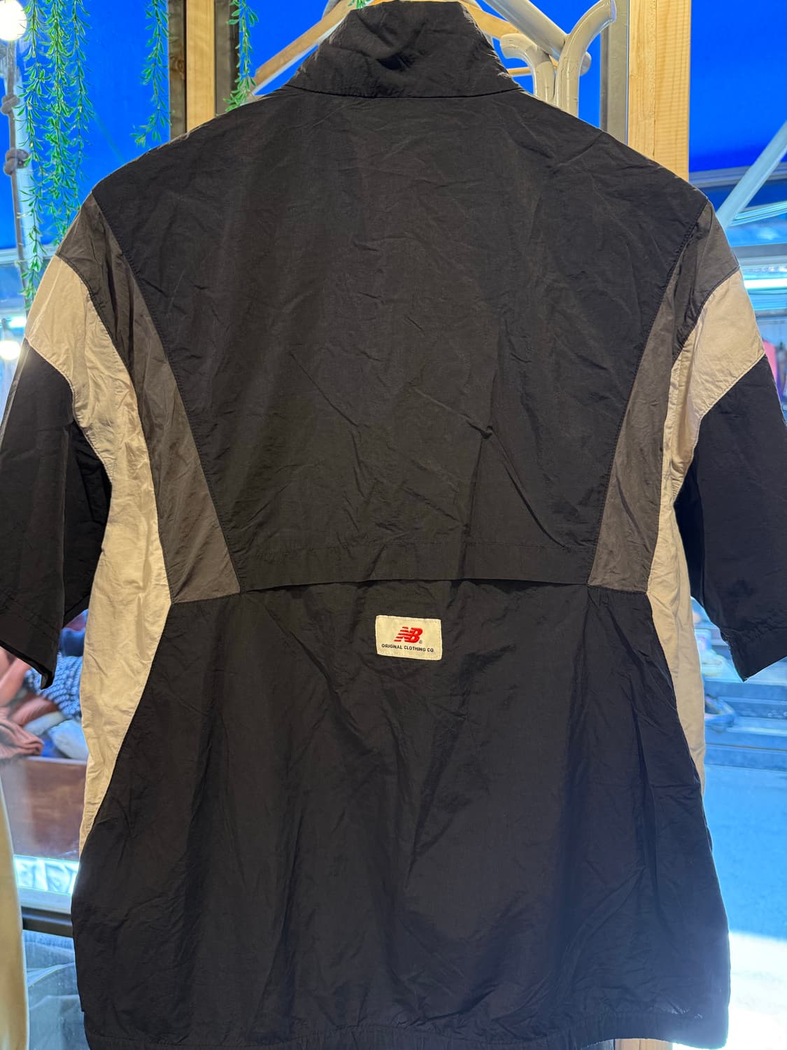 뉴발란스 하프집업 아노락 반팔 바람막이 상품이미지4