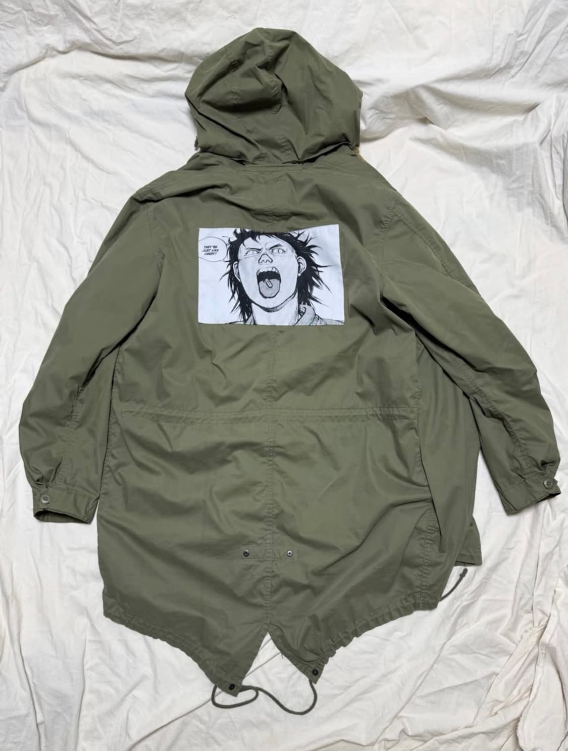 supreme akira fishtail parka xl 상품이미지1