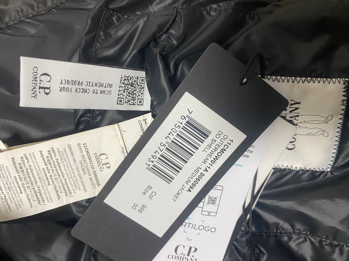 정품 cp컴퍼니 dd쉘 패딩 50 상품이미지6