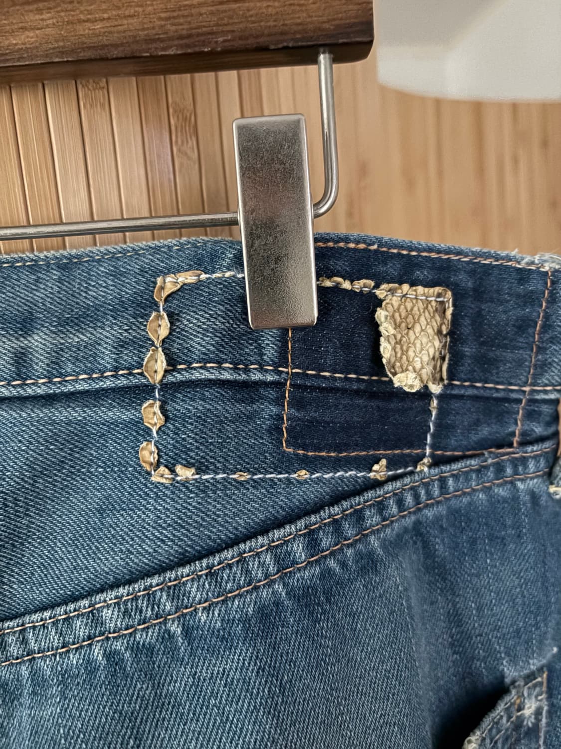 [34] 비즈빔 데님팬츠 셀비지 상품이미지4