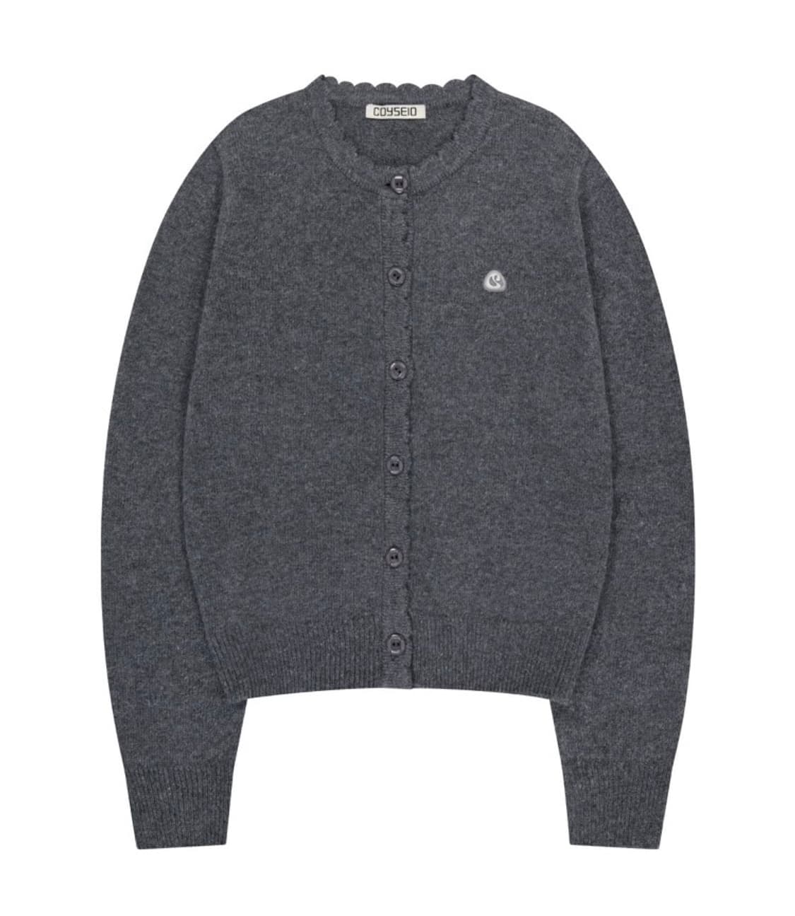 코이세이오 플라워 버튼 가디건 상품이미지1