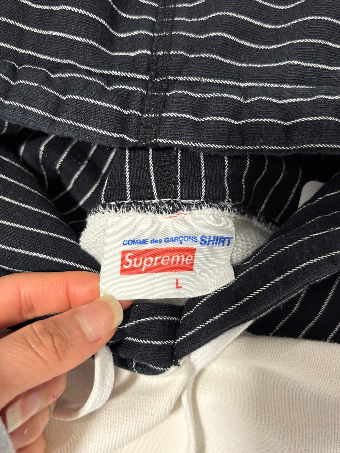 슈프림 꼼데가르송 후디 상품이미지9