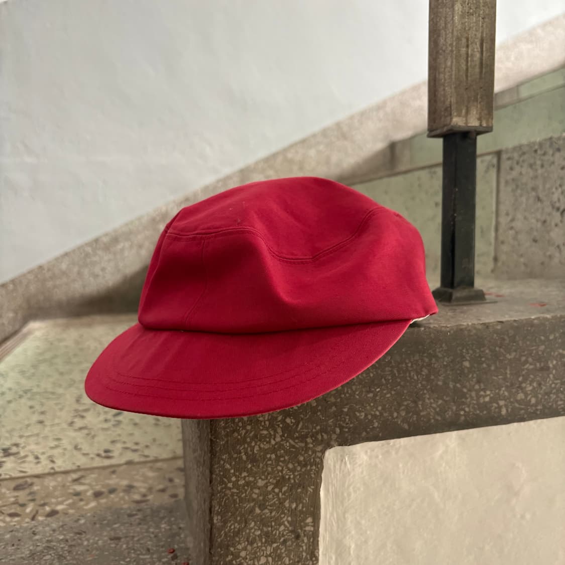 Y3 요지야마모토 레그 뱃지 베레모 상품이미지1