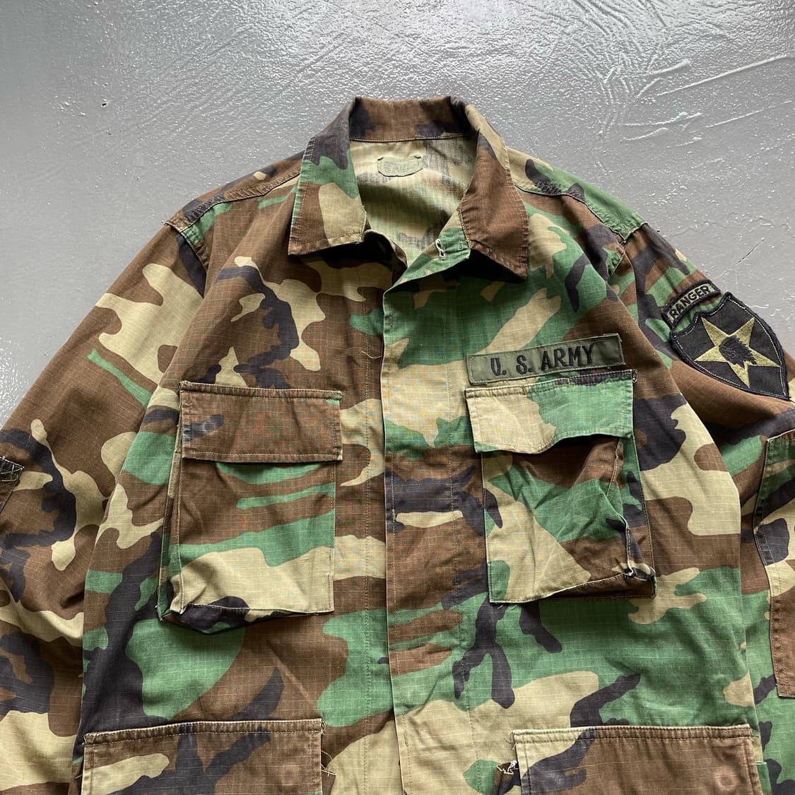 US ARMY 우드랜드 BDU 자켓 상품이미지3