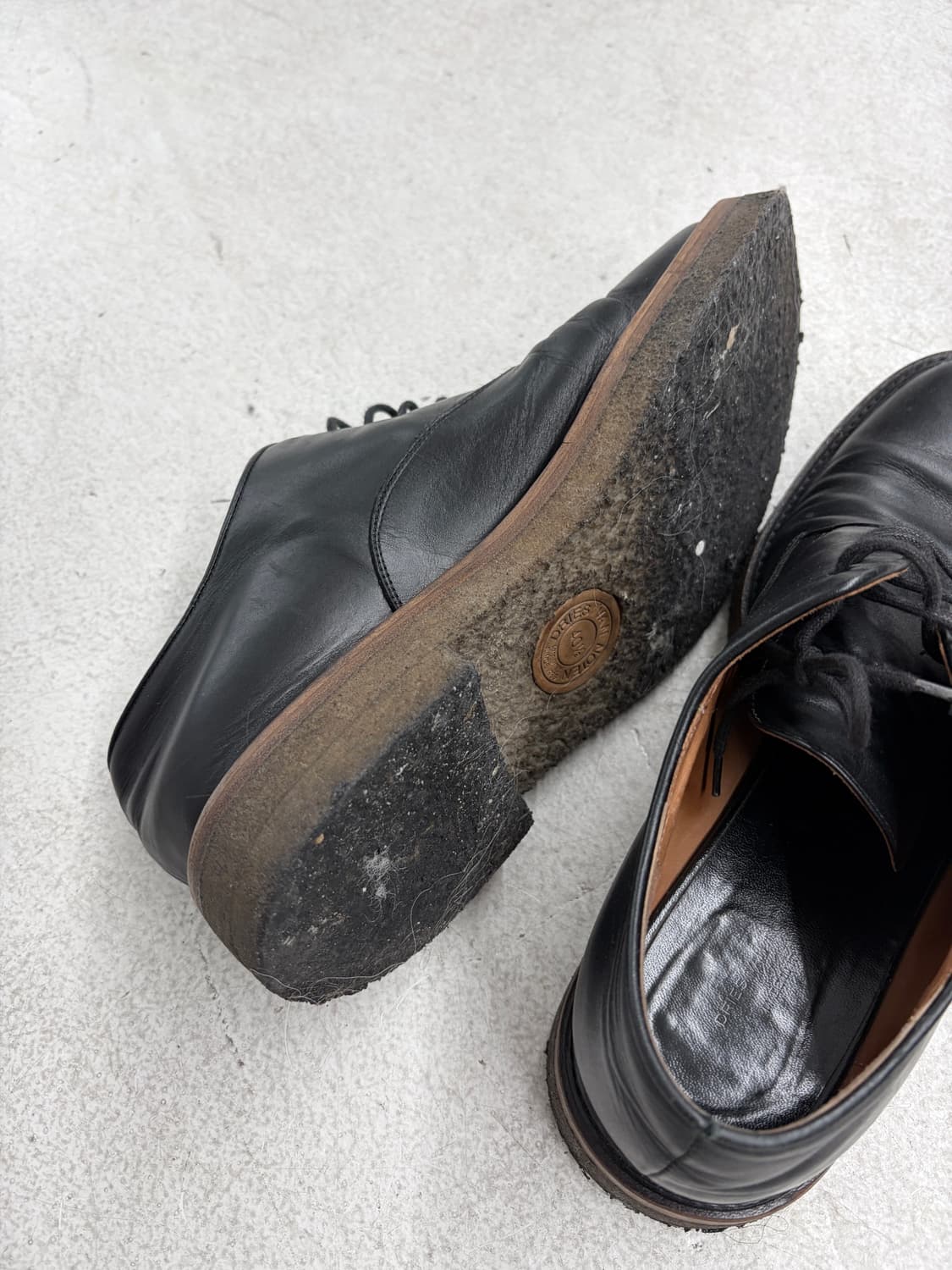 드리스 반 노튼 레더 더비 슈즈 상품이미지3