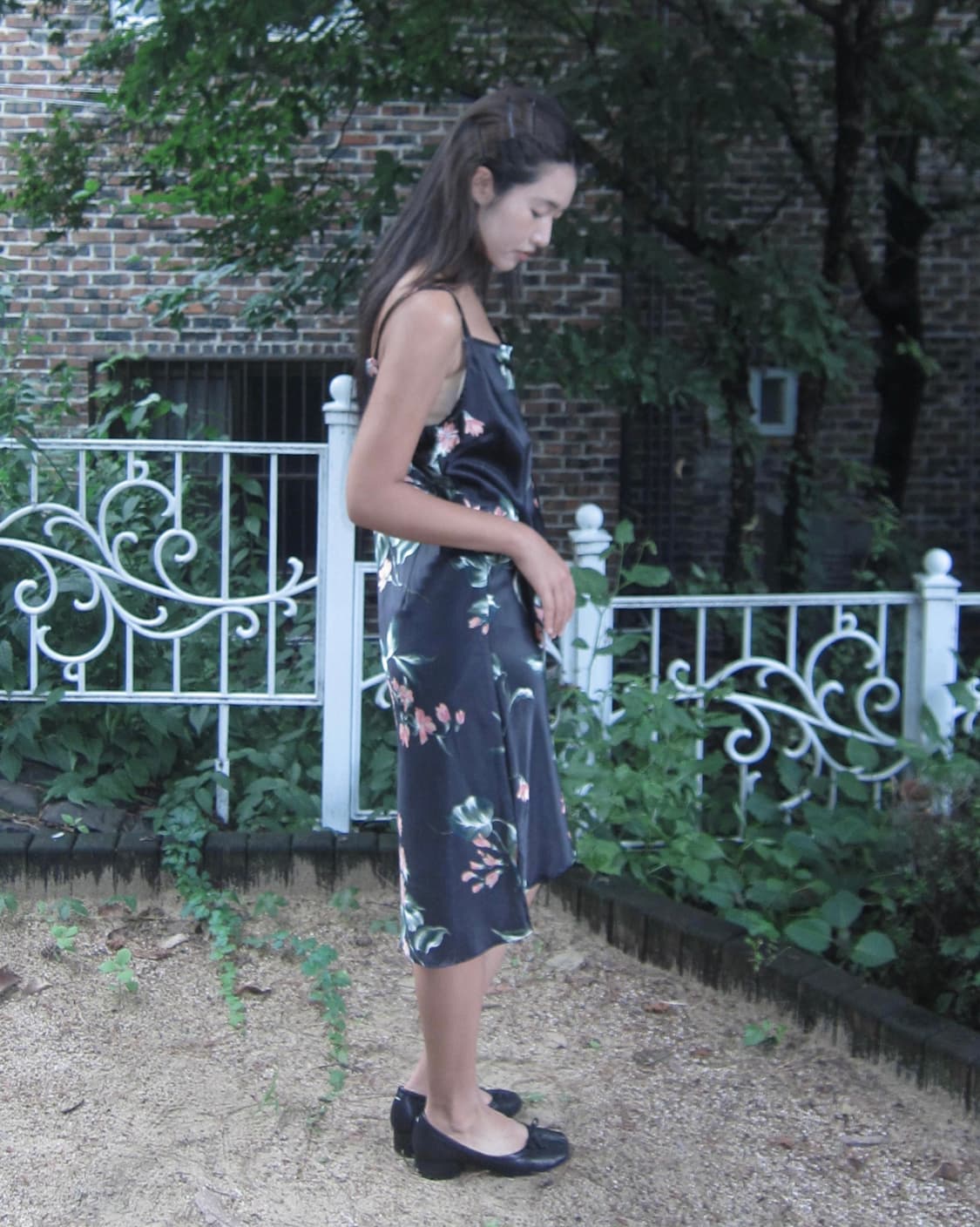 vintage flower sleeveless ops 상품이미지7